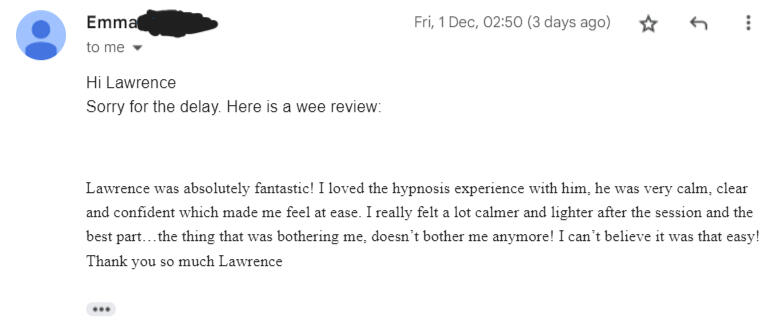 A review from Emma